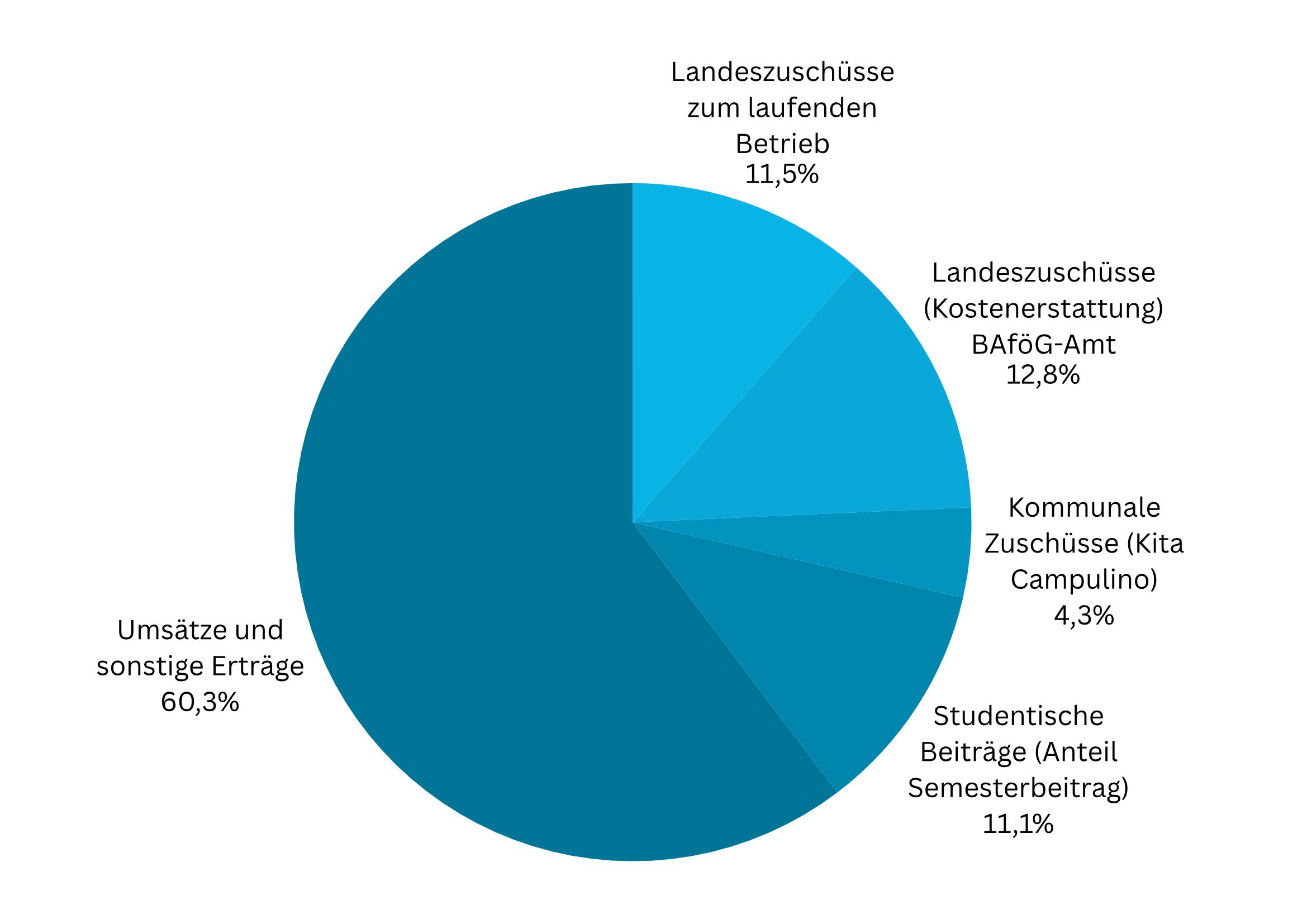 Diagramm zur Mittelherkunft 2025