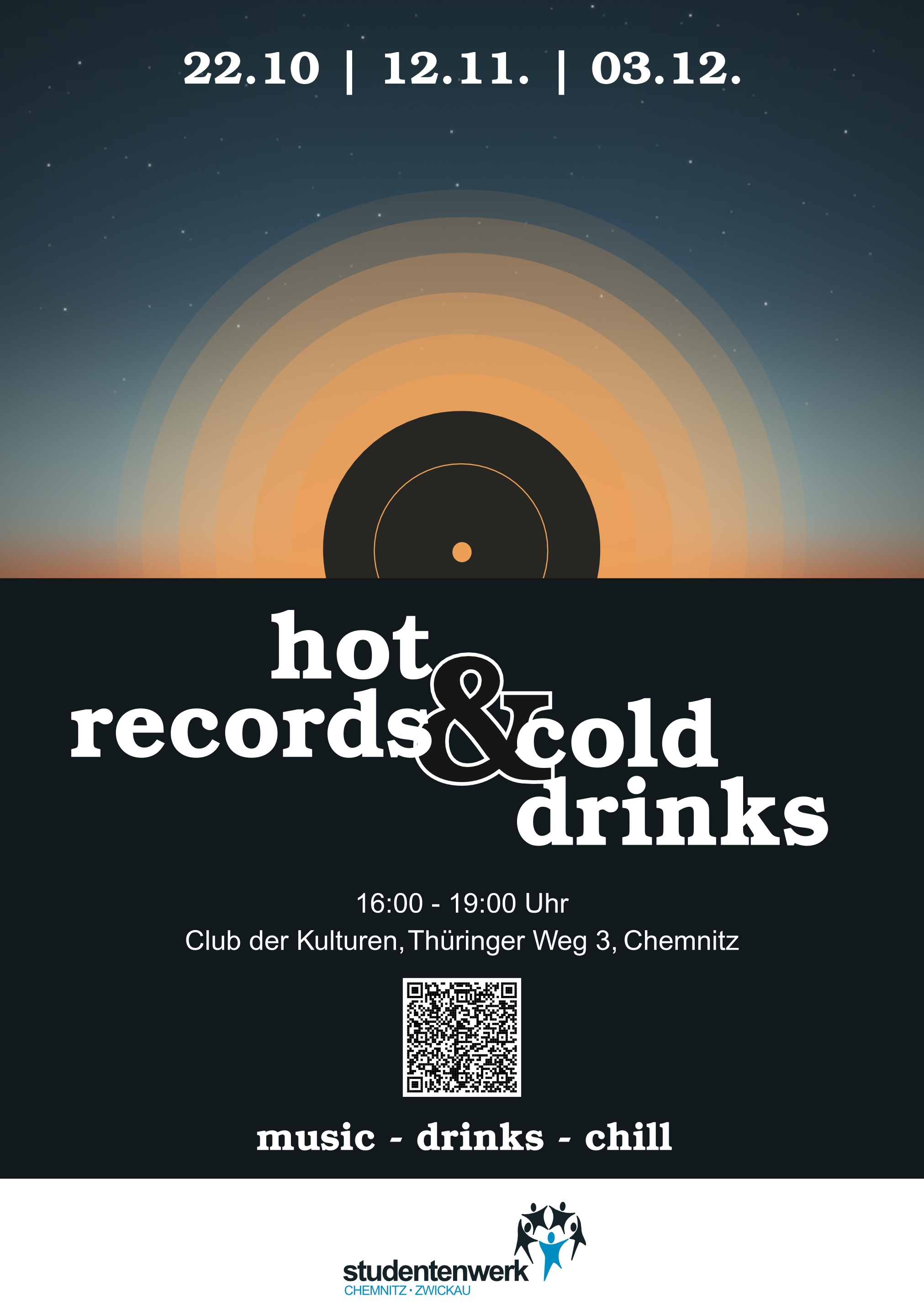 Plakate zur Veranstaltung Hot Records and Cold Drinks